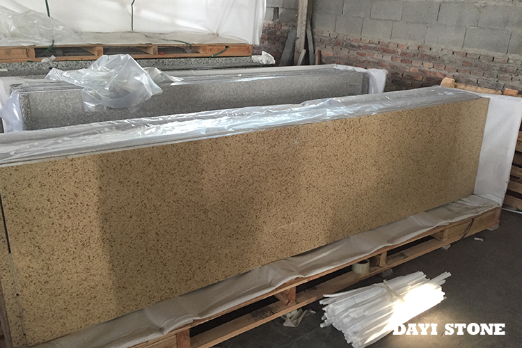 River Yellow Quartz Countertops - Dayi Stone